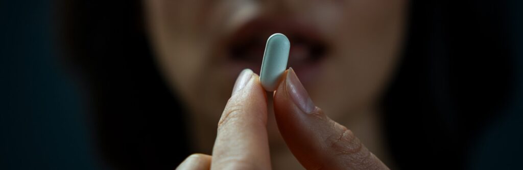 Alprazolam tablets used to treat anxiety disorders