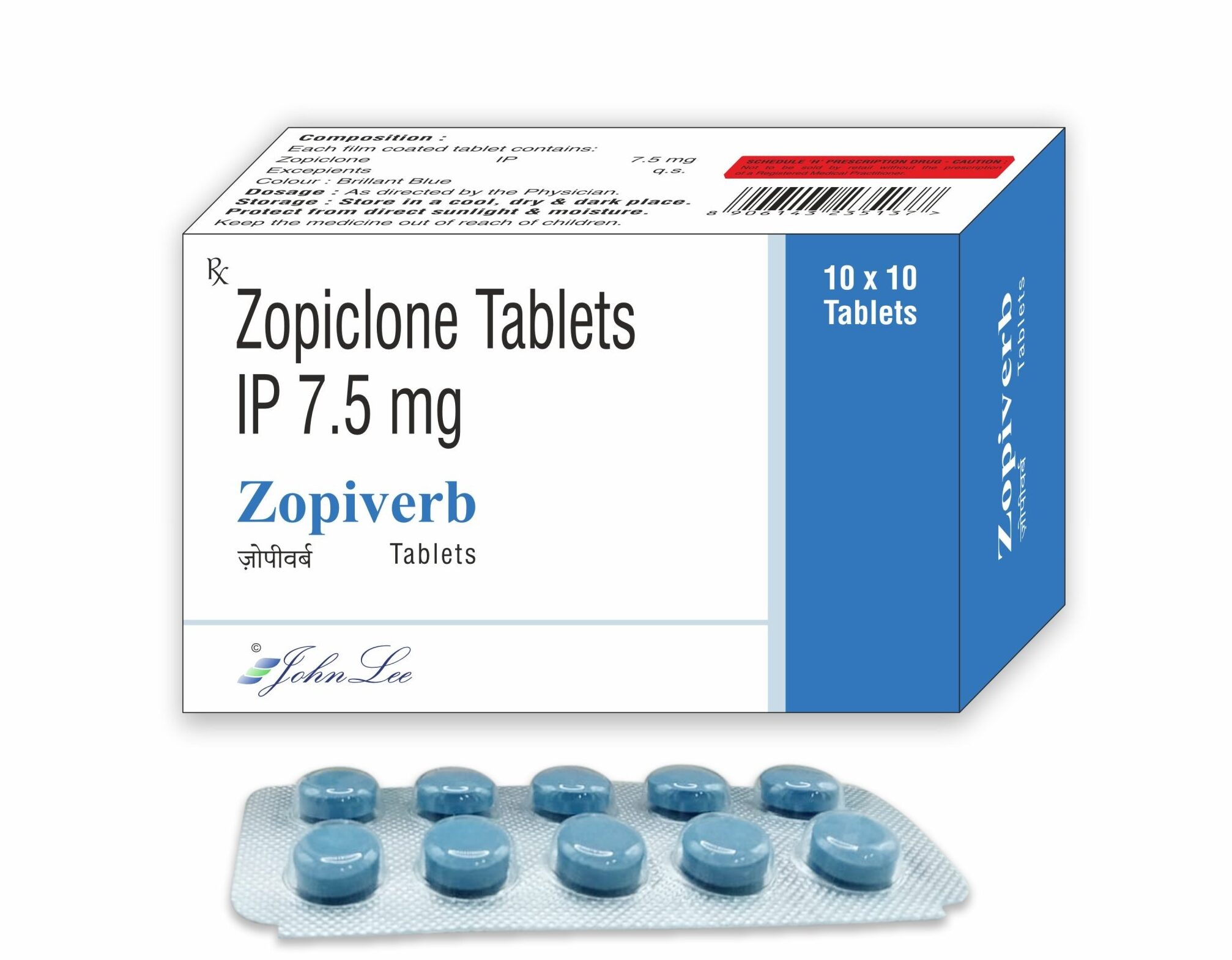 Zopiclone medicine for insomia